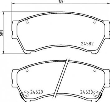 Автозапчасть BREMBO P49060