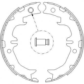 Колодки тормозные WOKING Z4742.00