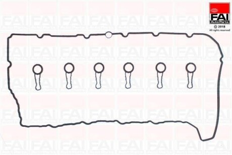 Gasket, cylinder head cover FAI RC1755SK