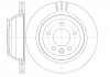 Гальмівний диск задн. Caravelle/Multivan/Transporter/Touareg/California 03-15 WOKING D61160.10 (фото 1)