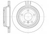 Гальмівний диск зад. BMW 5 (E39) 95-03 (298x20) WOKING D6588.10 (фото 1)