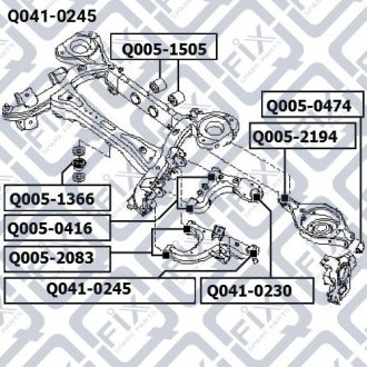 Опора кульова Q-fix Q0410245