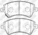 КОЛОДКИ ГАЛЬМ. NiBK PN1224 (фото 1)