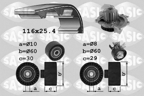 FIAT FORD PSA C4 C4 Picasso C5 C8 DS4 DS5 Jumpy Scudo C-Max Focus Galaxy Kuga Mondeo S-Max 308 3008 407 508 5008 807 Expert RCZ SASIC 3900035 (фото 1)