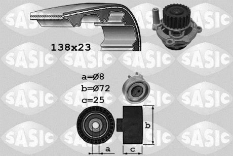 VAG A3 A4 Altea Cordoba Exeo Ibiza Leon Toledo Octavia New Beetle Bora Golf IV V VI JettaPassat V VI Polo Touran Caddy SASIC 3906070 (фото 1)