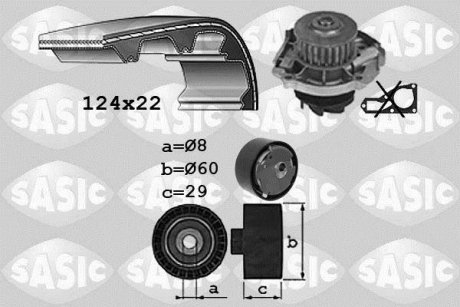 ALFA FIAT LANCIA Mito 500 Brava Bravo Idea Linea Marea Palio Panda Grande Punto Punto Stilo Y (Epsilon) Ypsilon SASIC 3906038