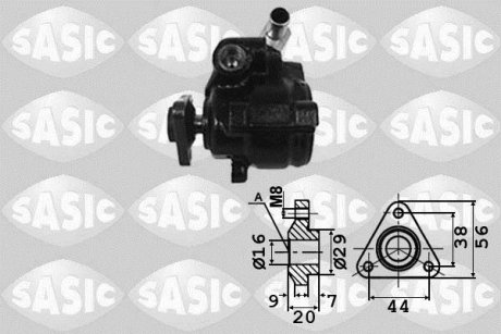 Pompa hydrauliczna przekіadni kierowniczej SASIC 7076057