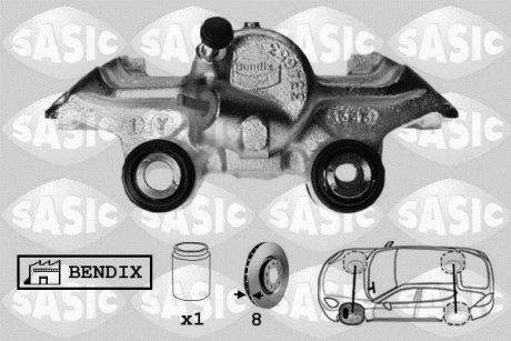 Супорт гальмівний SASIC SCA4016