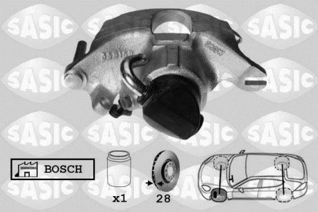 Супорт гальмівний SASIC SCA0094