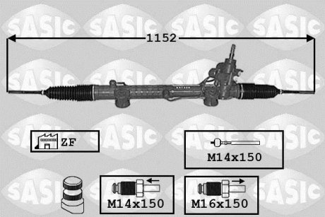 Кермовий механізм SASIC 7006160