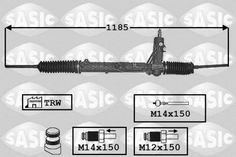 Кермовий механізм SASIC 7006060