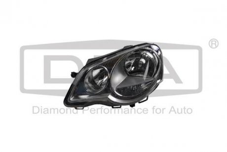 Headlight. without motor. black. right Dpa 99411179702