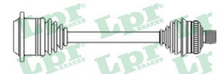 Фото привідний вал LPR DS52638 Привідний вал LPR DS52638