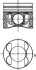 Поршня OM651, 83.00mm +0.50mm KOLBENSCHMIDT 40809620 (фото 1)