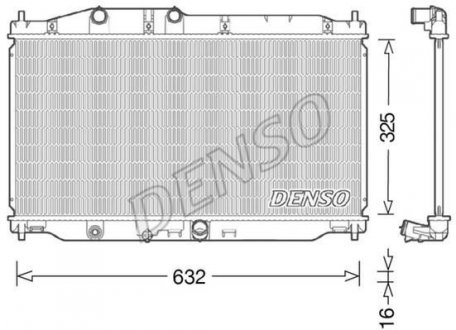 Теплообмінник DENSO DRM40043