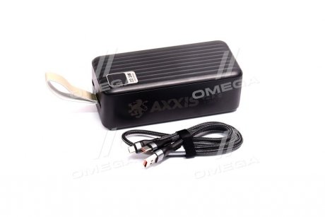 Повербанк УМБ "Power Bank" 40000mAh, Ultra Fast Charge 5V4, 5A + кабель зарядки <> AXXIS Ax-1387 (фото 1)
