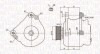 ALTERNATOR SKODA/ SEAT/ VW 1,4 SZT MAGNETI MARELLI 063731729010 (фото 1)