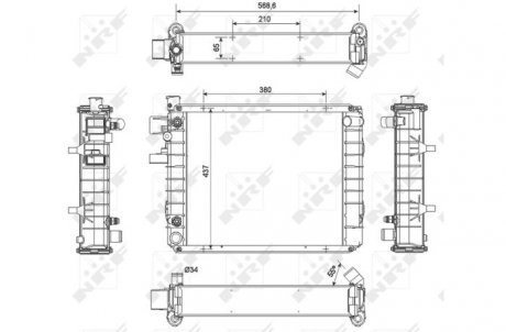 Автозапчасть NRF 52299