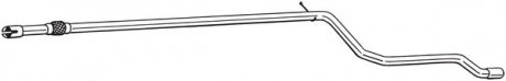 RURA ЊRODK. FIAT 500 1.2 07- BOSAL 950119