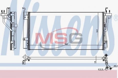 Автозапчасть NISSENS 940552