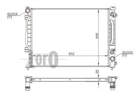 Автозапчастина DEPO 0030170009