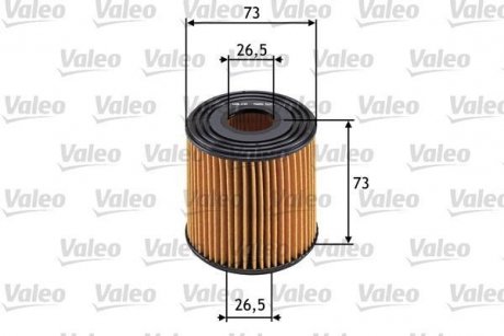 Фільтр масла Valeo 586523 (фото 1)