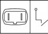 Термовимикач вентилятора радіатора HELLA 6ZT007801011 (фото 2)
