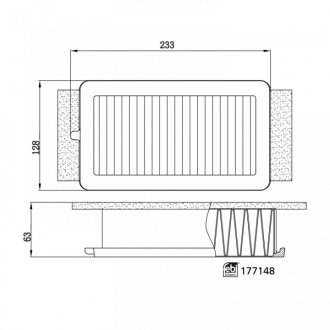 Автозапчастина FEBI BILSTEIN 177148