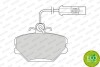 Гальмівні колодки, дискове гальмо (набір) FERODO FDB524 (фото 2)