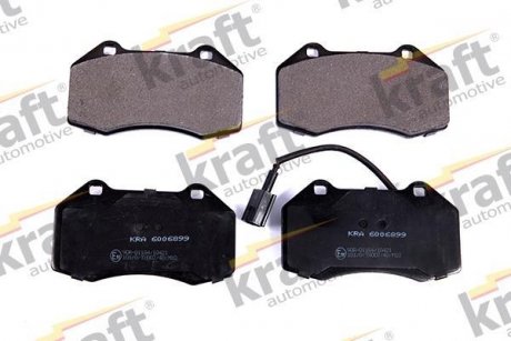 Гальмівні колодки дискові 24162 KRAFT 6006899