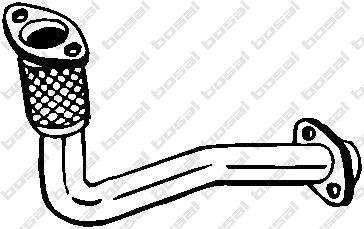 Фото труба вихлопного газу BOSAL 713255 Труба вихлопного газу BOSAL 713255