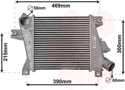 Теплообмінник VAN WEZEL 13014700