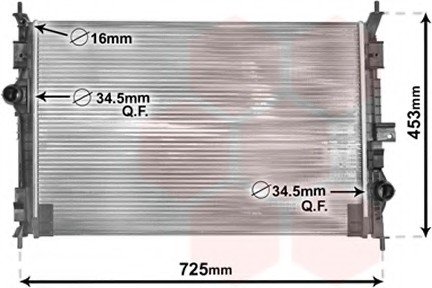 Теплообмінник VAN WEZEL 40002386