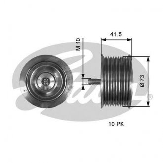 Автозапчастина Gates T36634