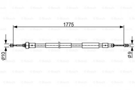 Автозапчасть BOSCH 1987482407