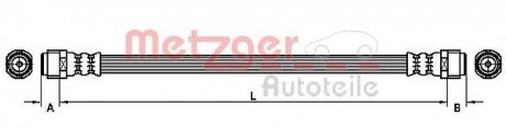 Автозапчасть METZGER 4110360