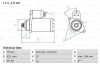 Стартер BOSCH 0986025070 (фото 1)