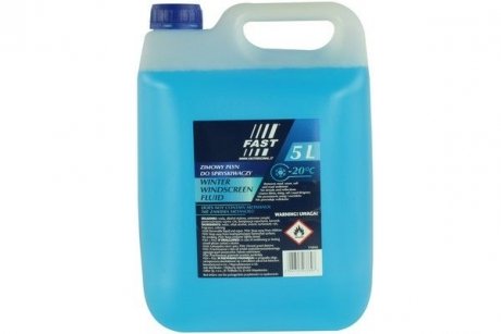 ЖИДКОСТЬ ДЛЯ СТЕКЛООМЫВАТЕЛЯ - ЗИМНИЙ 5L - BEZ METANOLU FAST FT98105