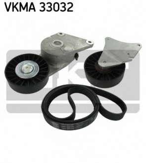 Поликлиновой ременный комплект SKF VKMA33032