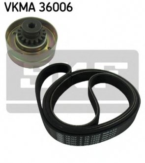 Поликлиновой ременный комплект SKF VKMA36006