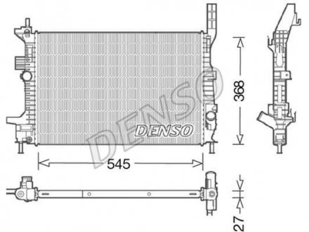 CH£ODNICA SILNIKA FORD DENSO DRM10028
