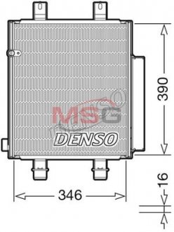 Радіатор кондиціонера DENSO DCN35004