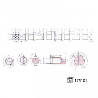 Автозапчасть FEBI BILSTEIN 175101