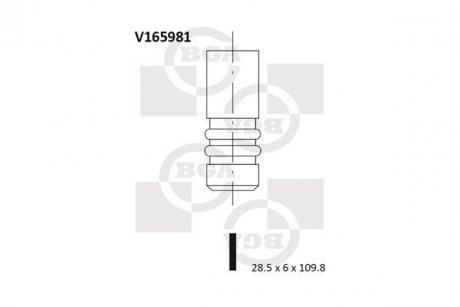 Автозапчасть BGA V165981 (фото 1)