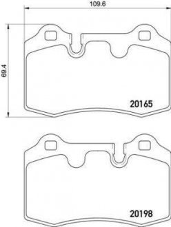 Автозапчасть BREMBO P02003