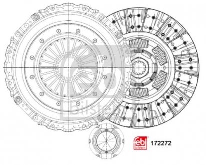 Автозапчасть FEBI BILSTEIN 172272