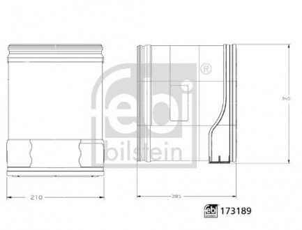 Автозапчасть FEBI BILSTEIN 173189