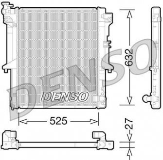 Радіатор DENSO DRM45034 (фото 1)