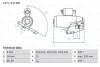 Стартер BOSCH 0986024710 (фото 1)