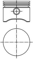 Поршень двигуна KOLBENSCHMIDT 94132720